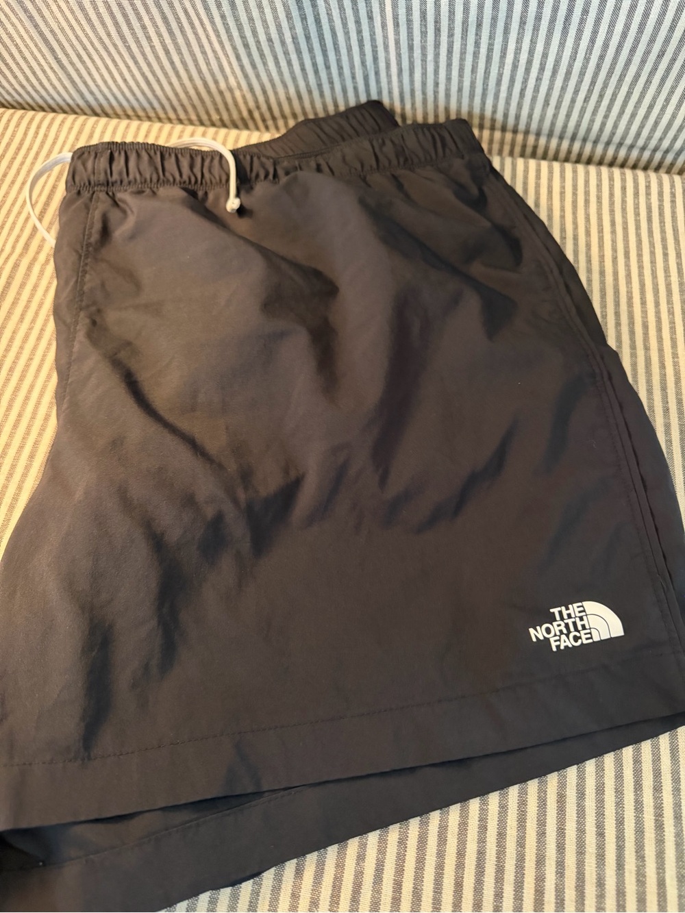The North Face Men's Black Athletic Shorts with Logo